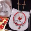 692fe50499f2d84055c8c1ba Pandora New Year Flash Sale: Red Swan Necklace + Pandora Red String Bracelet Set