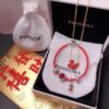 692fe50499f2d84055c8c1bb Pandora New Year Flash Sale: Red Swan Necklace + Pandora Red String Bracelet Set