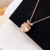 PANDORA Sparkling Princess Lion Heart Necklace
