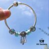692fe51399f2d84055c8c1d7 Pandora Pandora Water Blue Spiral Dream Catcher New Arrival! Made with counter materials, perfectly crafted one-to-one, quality comparable to official store products! Water blue spiral glass beads, sparkling water blue cat's eye, water blue entwined love ❤️, paired with a meaningful dream catcher pendant, simple and refreshing, making this autumn anything but dull. S925 silver comes with official packaging! 🍃🌺