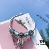 692fe51699f2d84055c8c1da Pandora Pandora Water Blue Spiral Dream Catcher New Arrival! Made with counter materials, perfectly crafted one-to-one, quality comparable to official store products! Water blue spiral glass beads, sparkling water blue cat's eye, water blue entwined love ❤️, paired with a meaningful dream catcher pendant, simple and refreshing, making this autumn anything but dull. S925 silver comes with official packaging! 🍃🌺