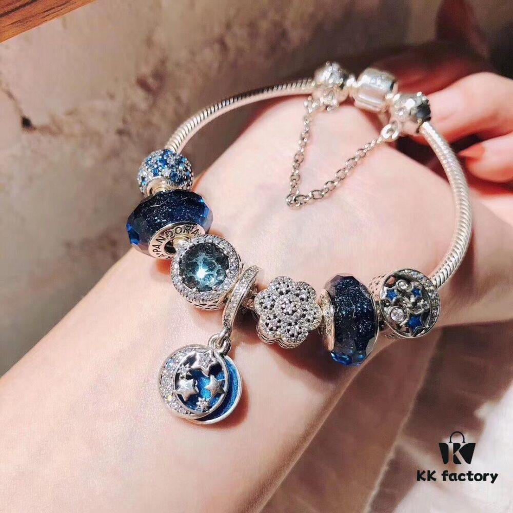 692fe51999f2d84055c8c1df Pandora Pandora Nostalgic Night Sky Blue New Arrival! Perfect 1:1 Craftsmanship with Store Materials, Quality Comparable to Official Counter