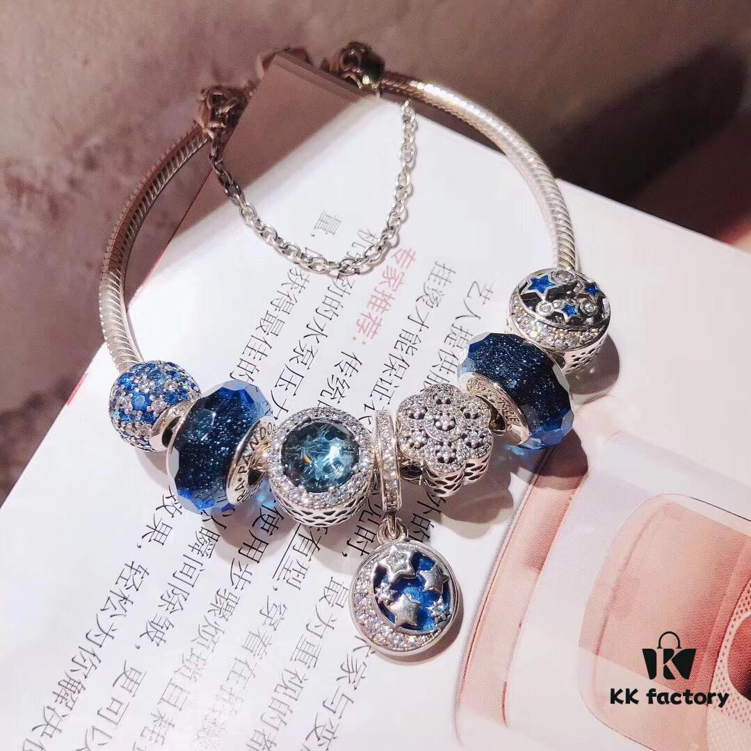 692fe51a99f2d84055c8c1e1 Pandora Pandora Nostalgic Night Sky Blue New Arrival! Perfect 1:1 Craftsmanship with Store Materials, Quality Comparable to Official Counter