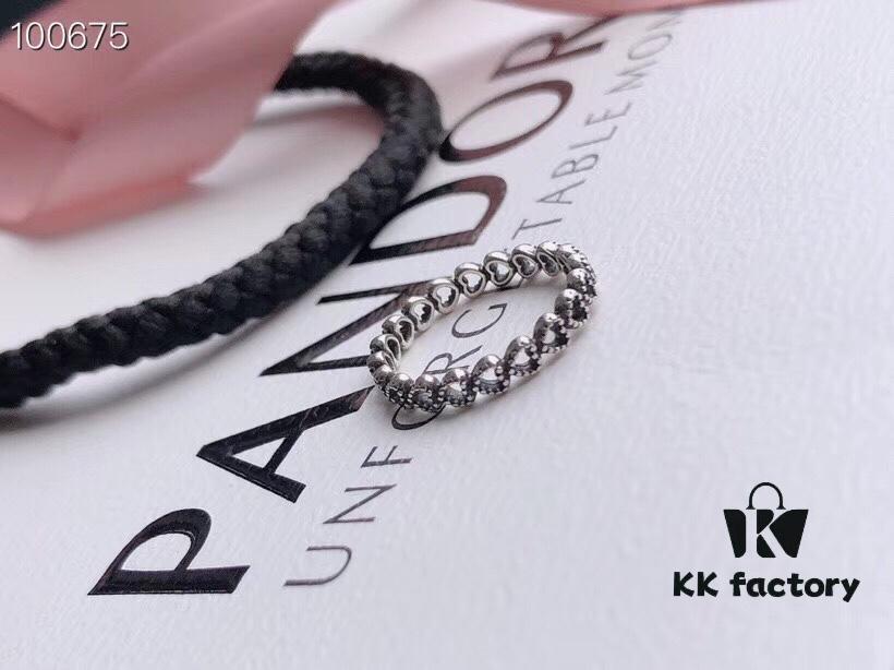 Classic Bestseller 🔥 Official Website Same Style Pandora 'Heart' Personalized Stackable Ring 💍