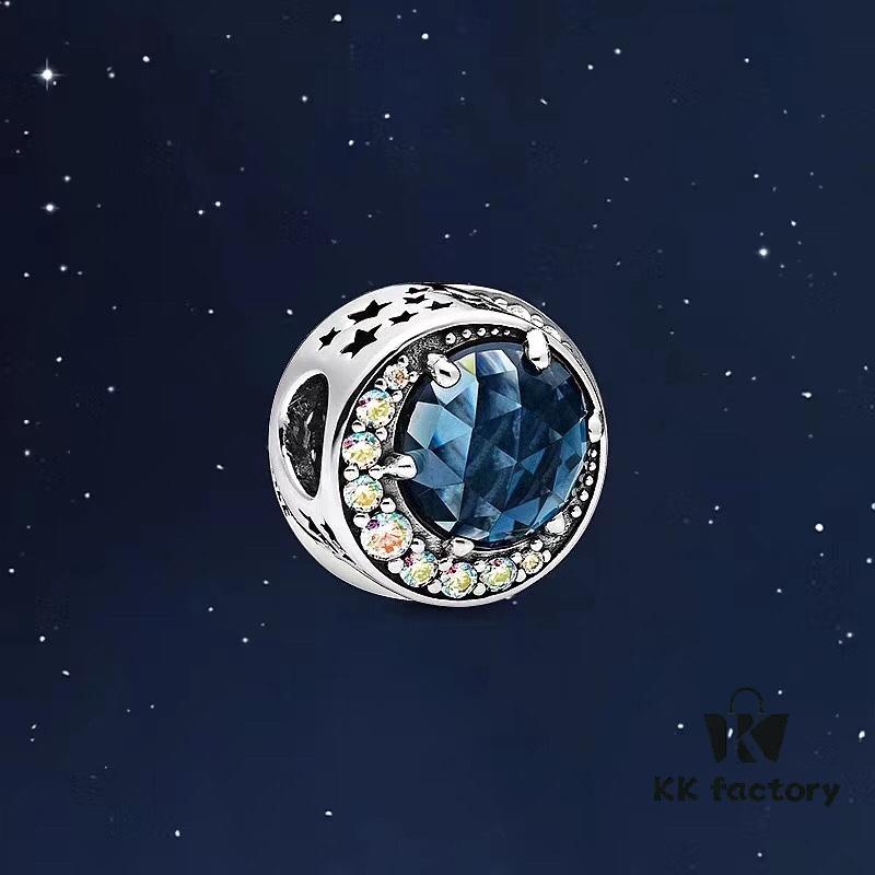 692fe53499f2d84055c8c206 Official Latest 'Bright Moon Starry Sky' Pandora Necklace / Collar Chain