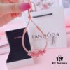 Pandora Manman Peach Blossom Series 'Blooming Splendor' Adjustable Bracelet