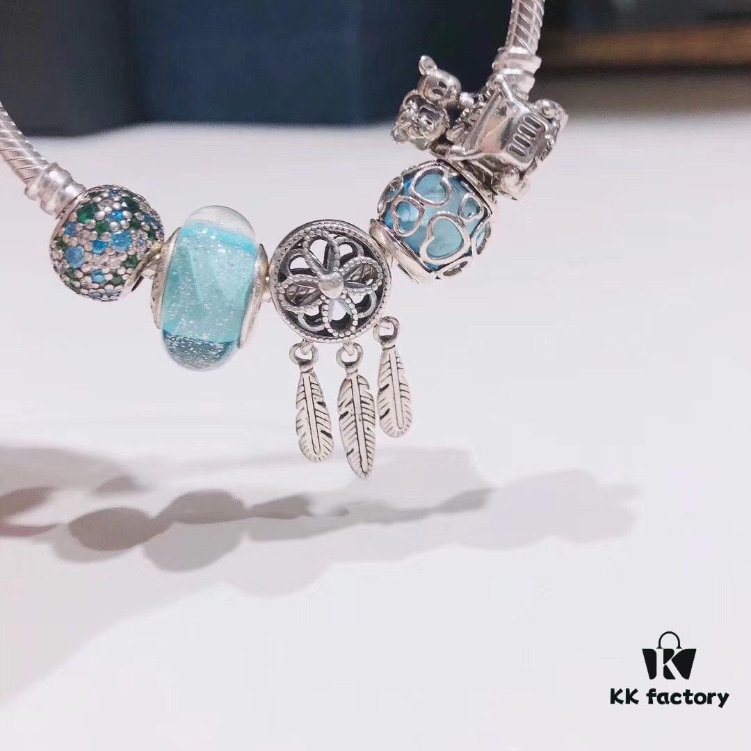 692fe54b99f2d84055c8c237 Pandora Night Glow Mint Dream Catcher Pendant – New Arrival, Luxurious Craftsmanship with Store-Quality Materials