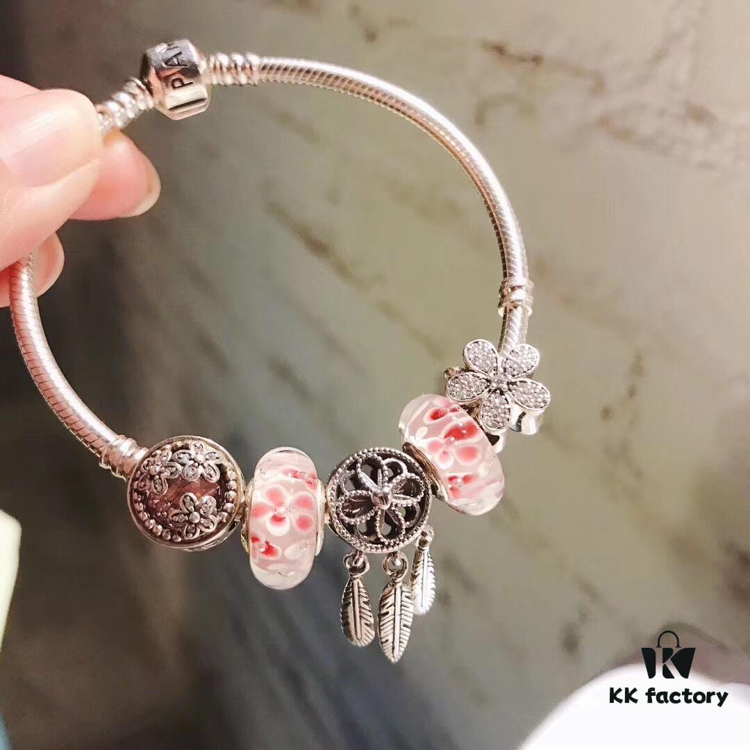 692fe54c99f2d84055c8c23b Pandora Blooming Peach Blossom Dream Catcher Pendant - New Arrival, Premium Quality Replication
