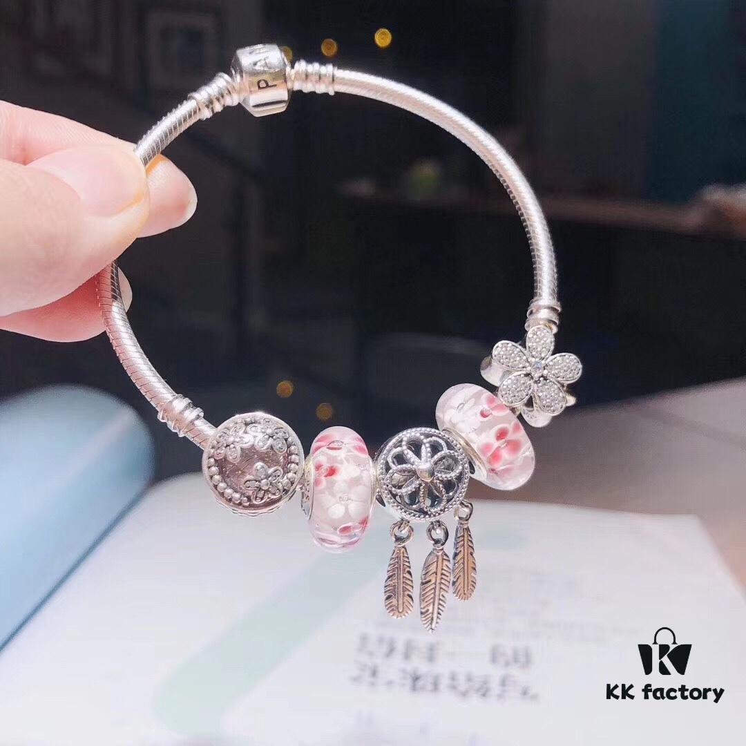 692fe54d99f2d84055c8c23c Pandora Blooming Peach Blossom Dream Catcher Pendant - New Arrival, Premium Quality Replication