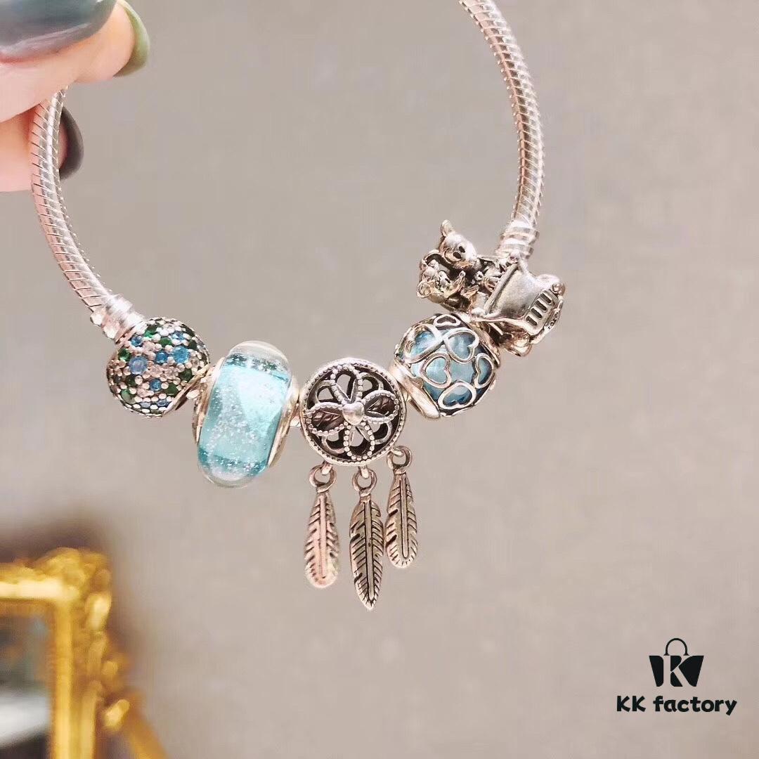 692fe54e99f2d84055c8c23f Pandora Night Glow Mint Dream Catcher Pendant – New Arrival, Luxurious Craftsmanship with Store-Quality Materials