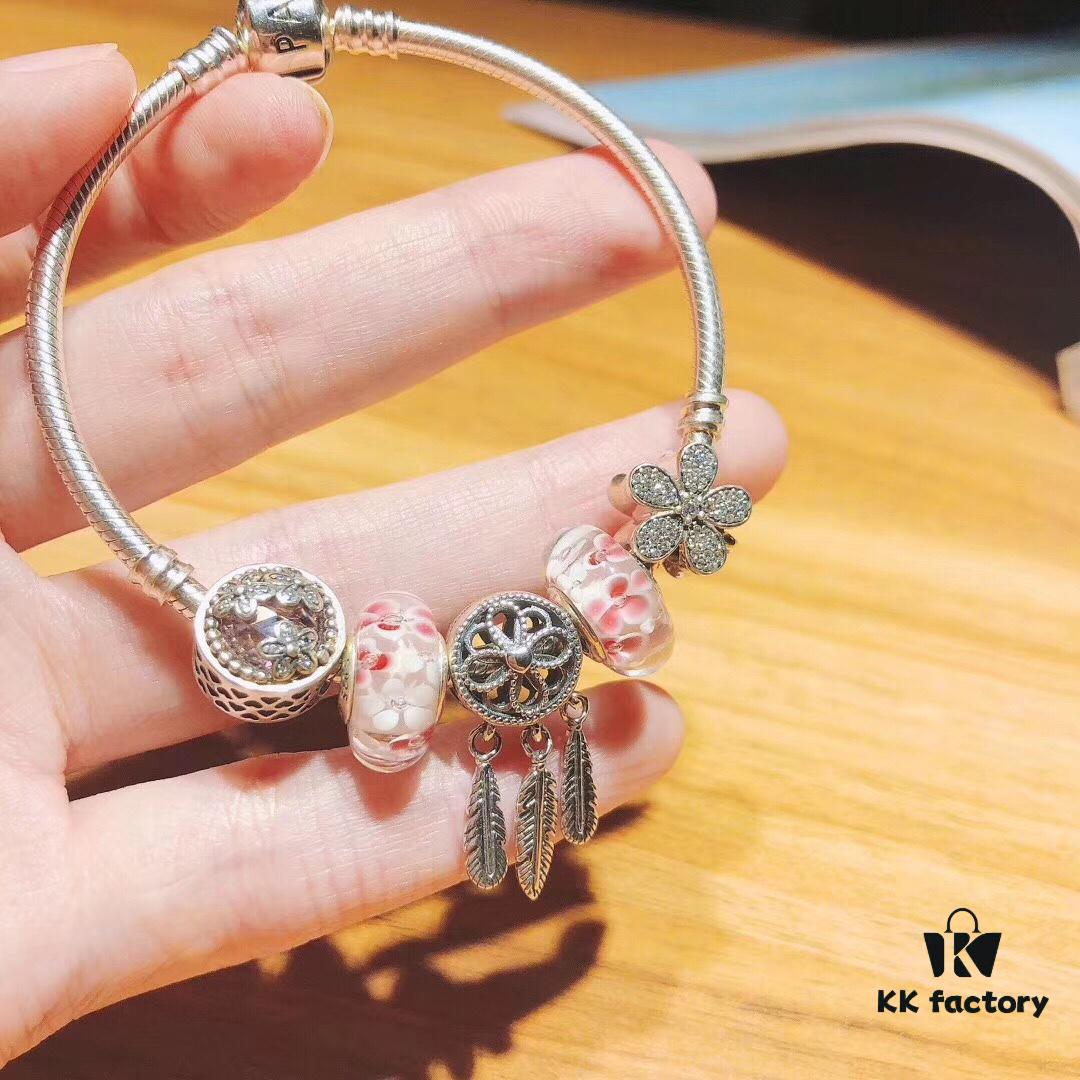 692fe54e99f2d84055c8c241 Pandora Blooming Peach Blossom Dream Catcher Pendant - New Arrival, Premium Quality Replication