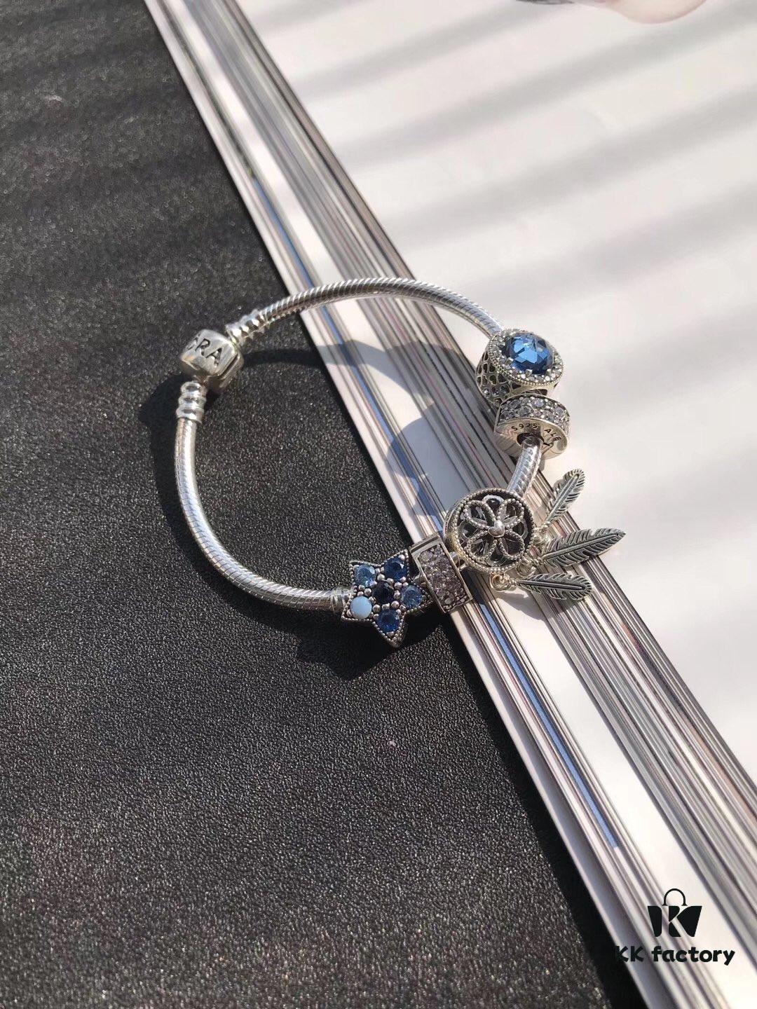 692fe55099f2d84055c8c245 Pandora Sacred Dreamcatcher Series! 925 Sterling Silver, Full Weight, Authentic Engraving, Exquisite Enamel Craftsmanship, Hand-Set Imported Sparkling Zirconia Stones!