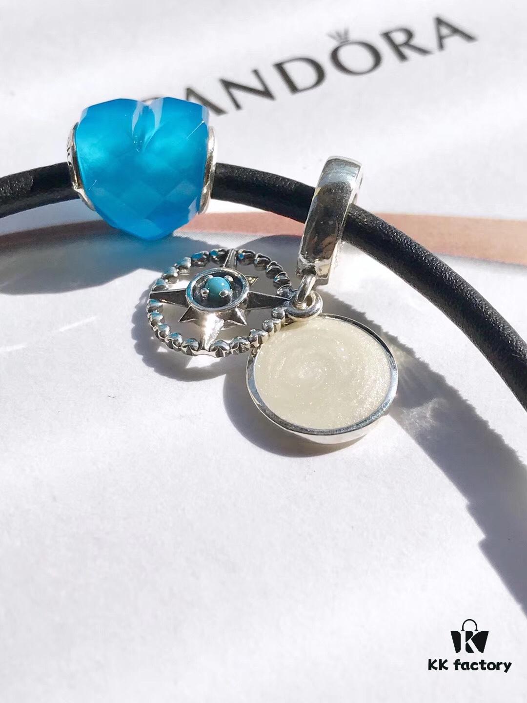 692fe55499f2d84055c8c24c Pandora Dreamcatcher Collection Summer Style ☀ 925 Sterling Silver Bead with Leather Bracelet Strap