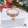 692fe55499f2d84055c8c24e Pandora Rose Olive Tree New Arrival, Rose Daisy Flower, Rose Openwork Galaxy, Rose Sparkling Zircon Heart Clip, Rose Olive Tree Pendant, S925 Silver with Original Retail Packaging
