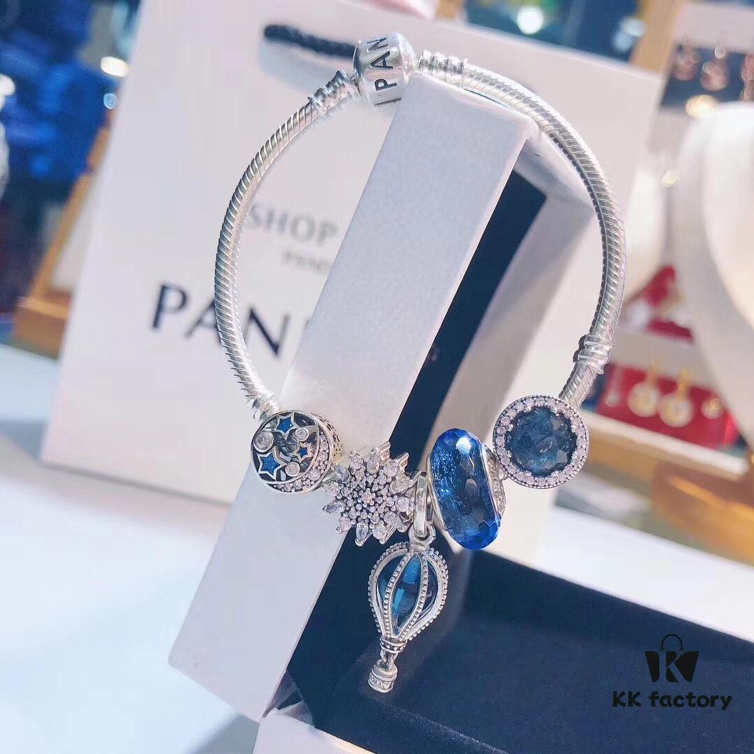 692fe55799f2d84055c8c256 Pandora Blue Hot Air Balloon New Arrival! Premium Craftsmanship with Authentic Materials, Exquisite Cut Glass and Sparkling Rhinestones