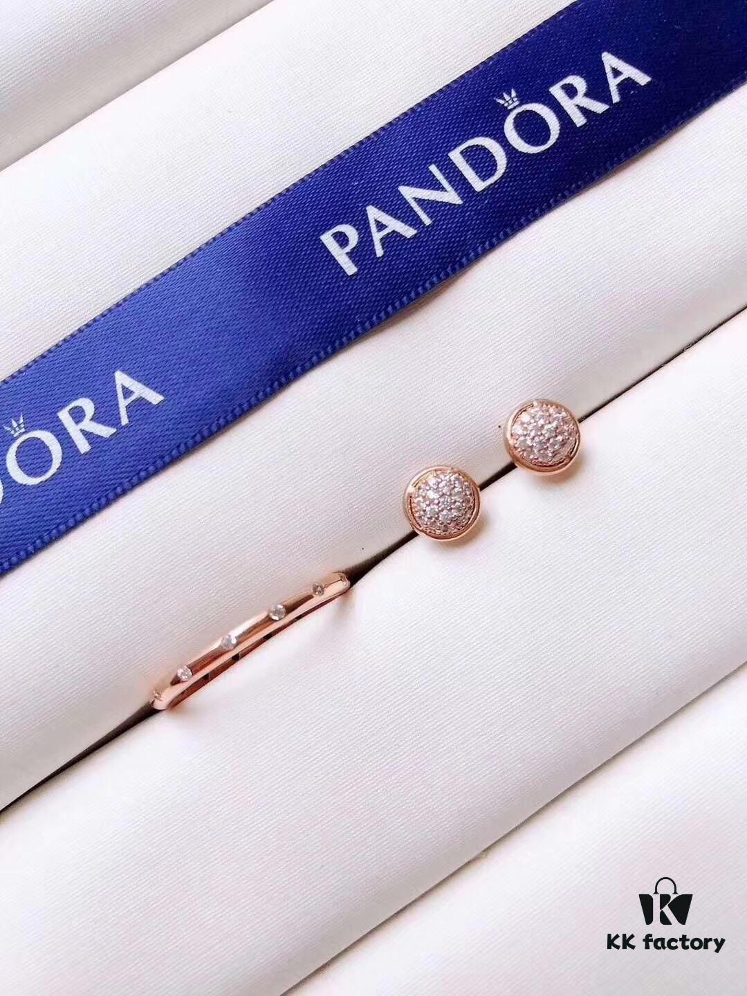 Pandora Ring and Earring Set