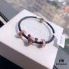 692fe56e99f2d84055c8c27f Pandora Rose Gold 'Sparkling Princess Lion' Leather Bracelet - Same as Official Website