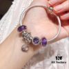 692fe57499f2d84055c8c288 Pandora Pandora Purple Sparkling Bird New Arrival! Made with counter materials, perfectly crafted one-to-one, quality comparable to counter!