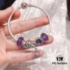 692fe57599f2d84055c8c28b Pandora Pandora Purple Sparkling Bird New Arrival! Made with counter materials, perfectly crafted one-to-one, quality comparable to counter!