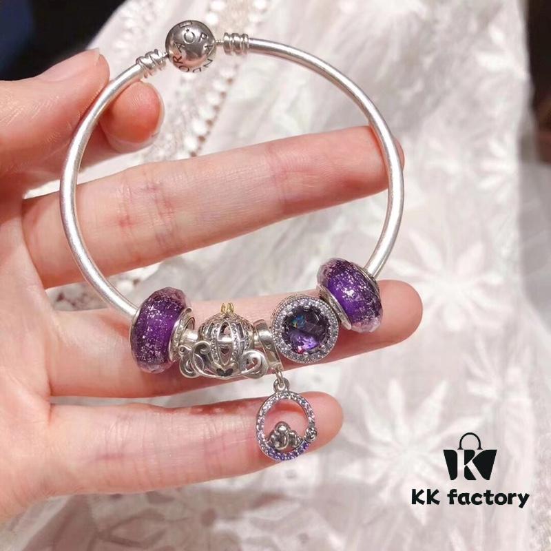 692fe57599f2d84055c8c28b Pandora Pandora Purple Sparkling Bird New Arrival! Made with counter materials, perfectly crafted one-to-one, quality comparable to counter!
