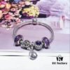 692fe57599f2d84055c8c28c Pandora Pandora Purple Sparkling Bird New Arrival! Made with counter materials, perfectly crafted one-to-one, quality comparable to counter!