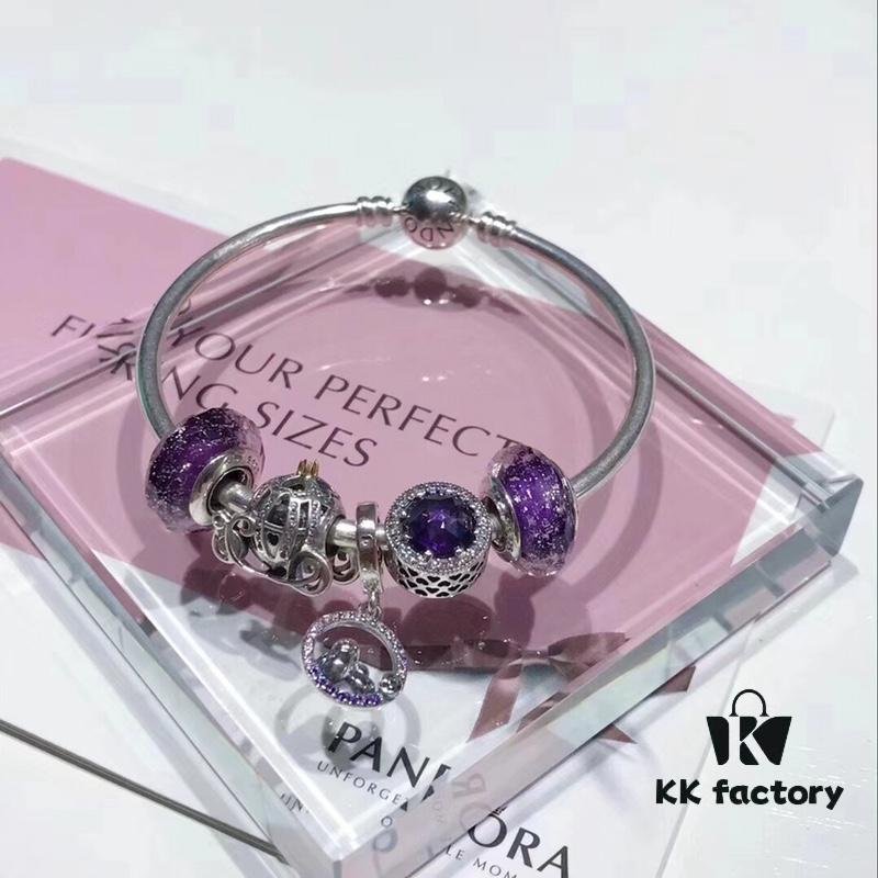 692fe57699f2d84055c8c28d Pandora Pandora Purple Sparkling Bird New Arrival! Made with counter materials, perfectly crafted one-to-one, quality comparable to counter!