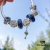692fe57d99f2d84055c8c299 Pandora Pandora Shimmering Blue Heart Key 🔑 New Arrival! Perfectly crafted with counter materials, one-to-one replication, quality comparable to official retail! Featuring shimmering blue faceted glass, sparkling diamond-cut star ⭐️, fully diamond-paved five-petal flower, glacial beauty, blue snowflake ❄️ bead, paired with heart-shaped ❤️ key 🔑 pendant. Made in S925 silver and comes with official retail packaging!