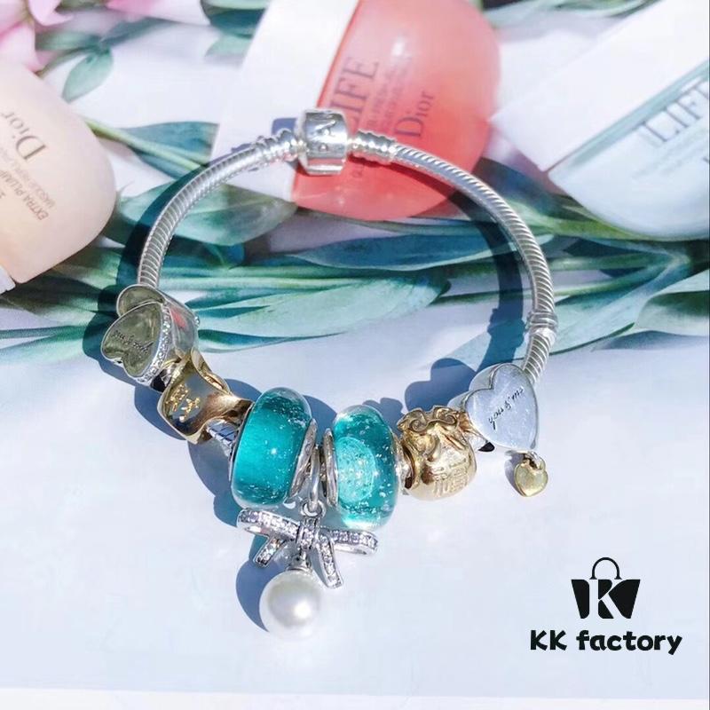 692fe58499f2d84055c8c2a7 Pandora Night Glow Mint Pearl Bow New Arrival! 1:1 Perfect Craftsmanship with Counter Materials, Quality Comparable to Official Stores!