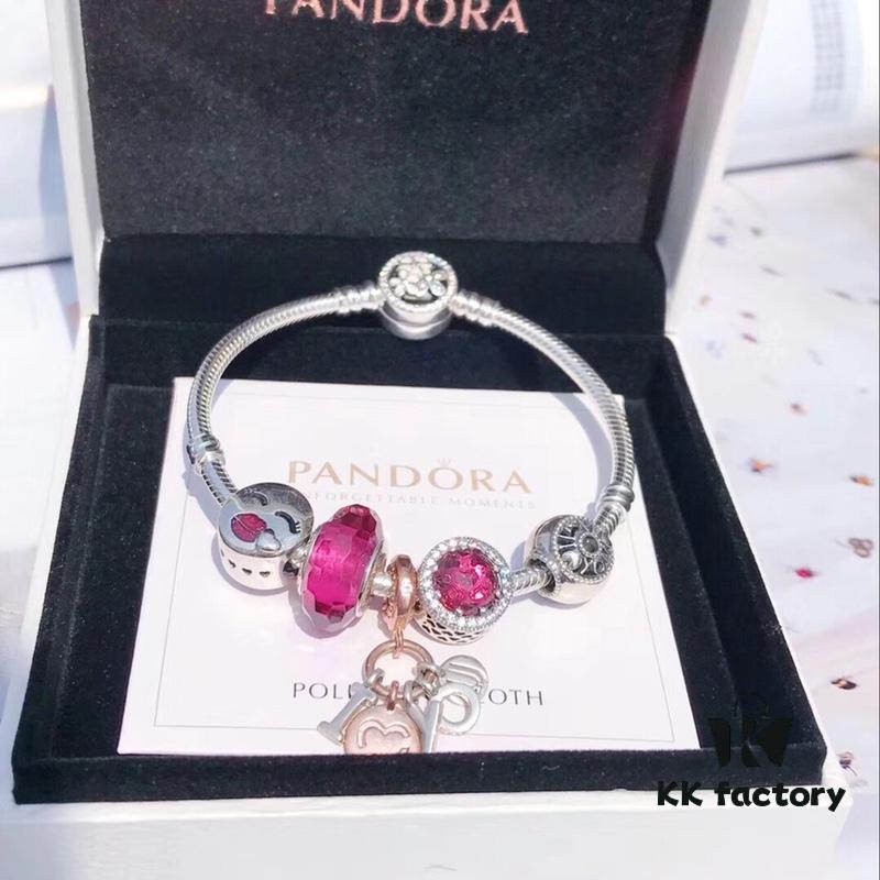 692fe58599f2d84055c8c2a8 Pandora Enamel Red Love Poem Blossom New Arrival! High-Quality Replica with Authentic Materials, Precision Craftsmanship Comparable to Original Store Version