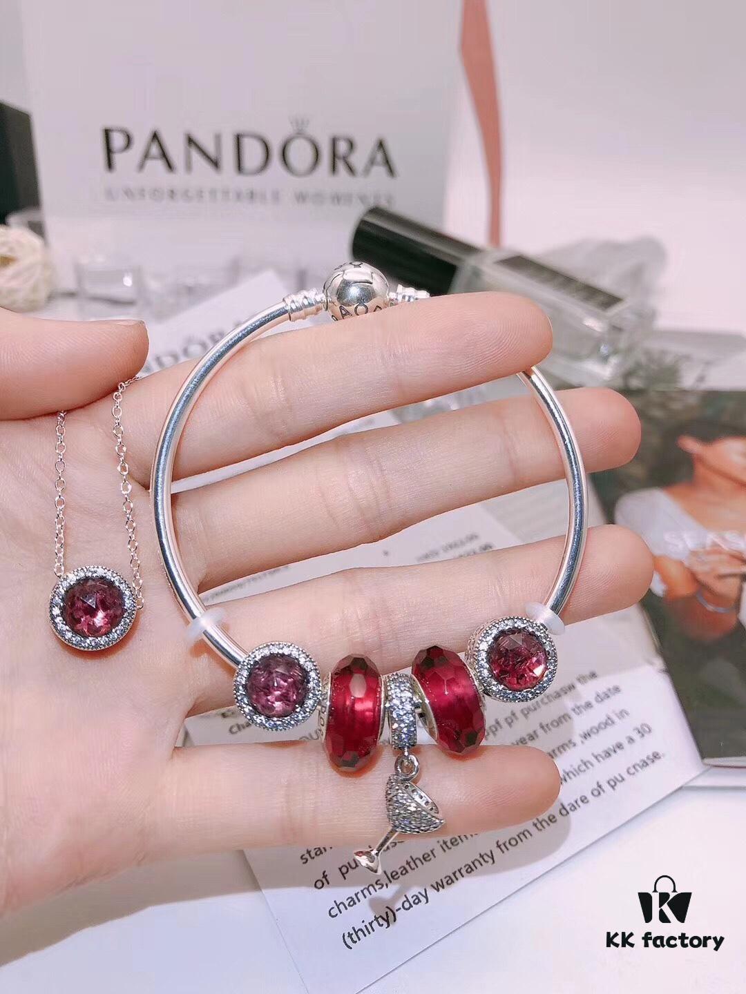 692fe59299f2d84055c8c2c1 Pandora Elegant Set (Bracelet + Necklace) with Full Counter Packaging - 9 Stylish Choices for You