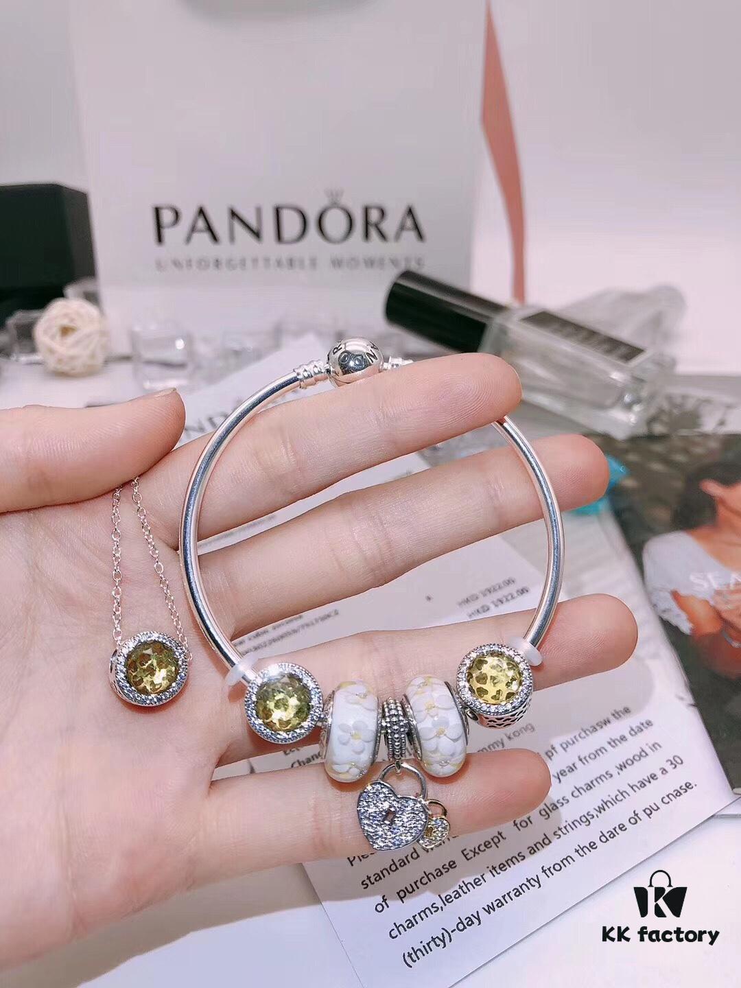 692fe59299f2d84055c8c2c2 Pandora Elegant Set (Bracelet + Necklace) with Full Counter Packaging - 9 Stylish Choices for You
