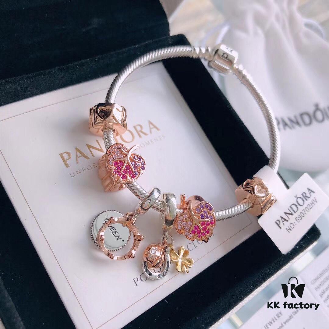692fe59699f2d84055c8c2c8 New Autumn Collection ✨ Brilliantly Launched 🔝 Pandora 'Radiant Falling Leaves' Bracelet Set – Official Website Same Style