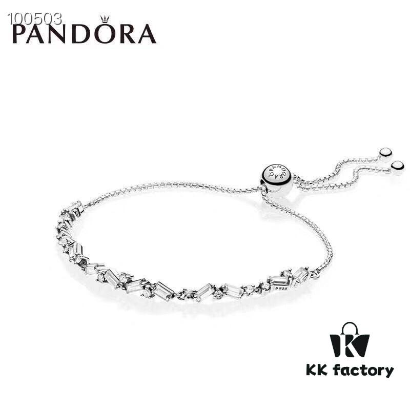 692fe5ac99f2d84055c8c2e2 PANDORA Glacier Beauty 925 Silver Bracelet with Adjustable Length