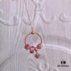 692fe5ad99f2d84055c8c2e5 Autumn New Arrival Pandora Official Website Same Style 'Enchanted Forest' Rose Gold Letter O Elegance Necklace Set
