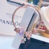 692fe5ba99f2d84055c8c2fc Pandora Rose Lavender Purple Clover New Arrival! High-Quality Replica with Authentic Materials, Lavender-Colored Faceted Glass, Rose Purse, Rose Heart, Rose Motif, Flower Pendant