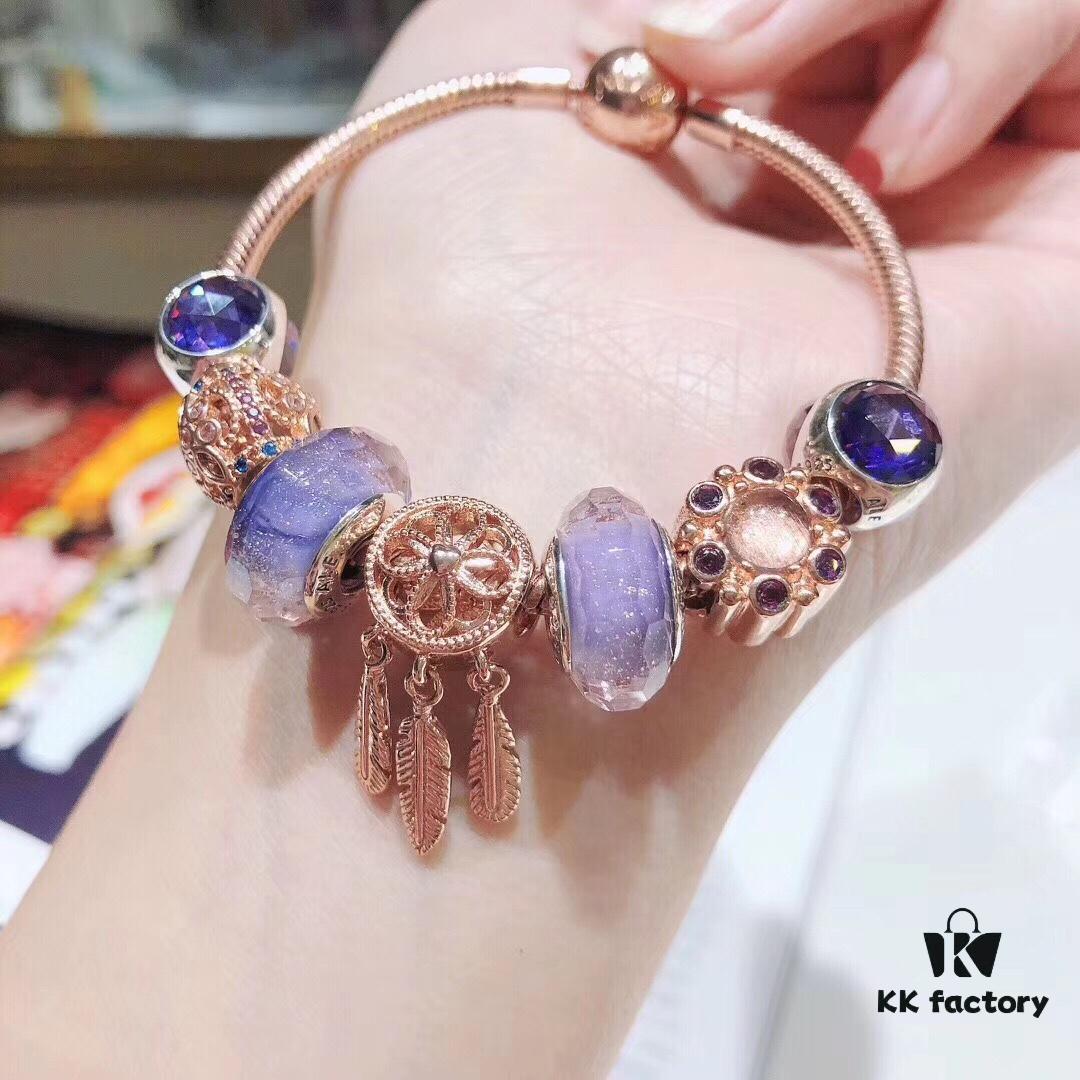 692fe5c099f2d84055c8c304 Pandora Romantic Purple Rose Dream Catcher New Arrival! Premium Replica with Authentic Materials, Perfect Craftsmanship Comparable to Original Retail Version
