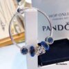 692fe5c899f2d84055c8c313 Pandora Pandora Sparkling Blue Pumpkin Carriage New Arrival! Made with counter materials, perfectly crafted one-to-one, quality comparable to official counter! Sparkling blue faceted glass, sparkling diamond black cat's eye, 🎃 pumpkin carriage. Comes with original counter packaging! 🍃🌺