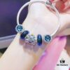 692fe5c999f2d84055c8c314 Pandora Pandora Sparkling Blue Pumpkin Carriage New Arrival! Made with counter materials, perfectly crafted one-to-one, quality comparable to official counter! Sparkling blue faceted glass, sparkling diamond black cat's eye, 🎃 pumpkin carriage. Comes with original counter packaging! 🍃🌺