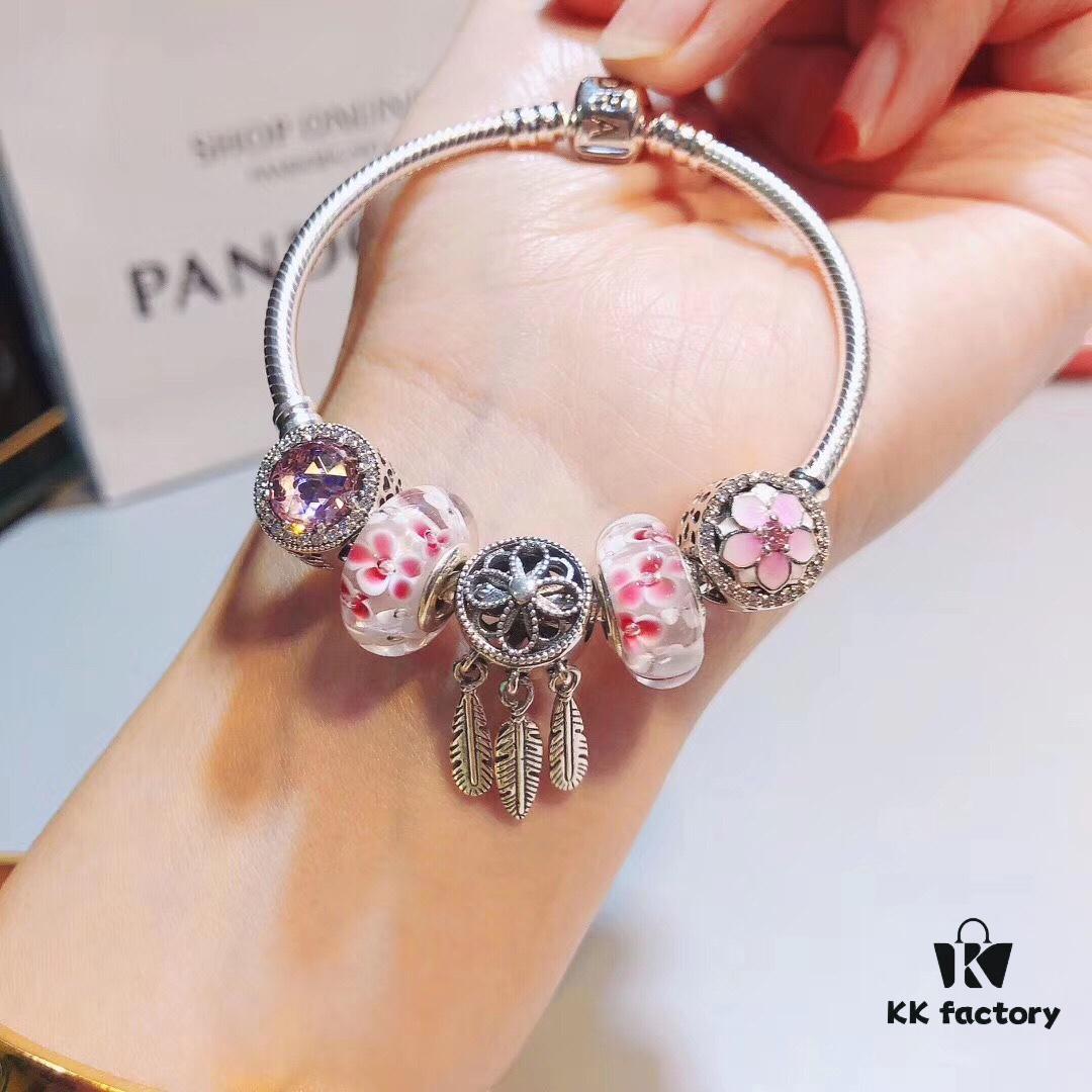 692fe5d799f2d84055c8c32c Pandora Blooming Peach Blossom Dream Catcher New Arrival! Premium Quality Replica with Original Materials, Perfect Craftsmanship Comparable to Authentic Store Version