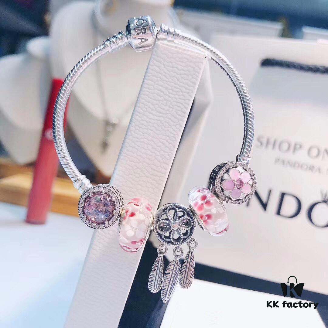 692fe5d899f2d84055c8c32d Pandora Blooming Peach Blossom Dream Catcher New Arrival! Premium Quality Replica with Original Materials, Perfect Craftsmanship Comparable to Authentic Store Version