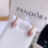692fe5dc99f2d84055c8c335 PANDORA Pandora Official Website Same Style 'Glass Falling Leaves' Rose Gold Fall Leaf Earrings, Pink Murano Glass Leaf Earrings ✨ Hand-Polished Glass Leaf Each Piece 🍂