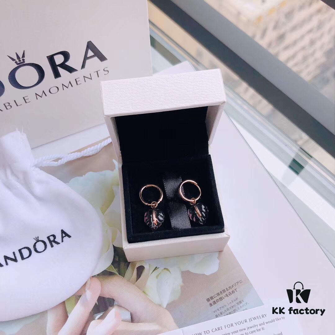 692fe5de99f2d84055c8c33b PANDORA Pandora Official Website Same Style 'Glass Falling Leaves' Rose Gold Fall Leaf Earrings, Pink Murano Glass Leaf Earrings ✨ Hand-Polished Glass Leaf Each Piece 🍂