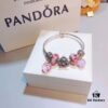 692fe5ee99f2d84055c8c353 Pandora Pandora Blooming Peach Blossom Ribbon 🎀 New Arrival! Made with authentic boutique materials, perfectly crafted 1:1, quality comparable to boutique version! Features blooming peach blossom glass charm, fairy-tale pumpkin carriage, pink magic orb, pink ribbon 🎀, fully diamond-set clasp, comes with official boutique packaging!