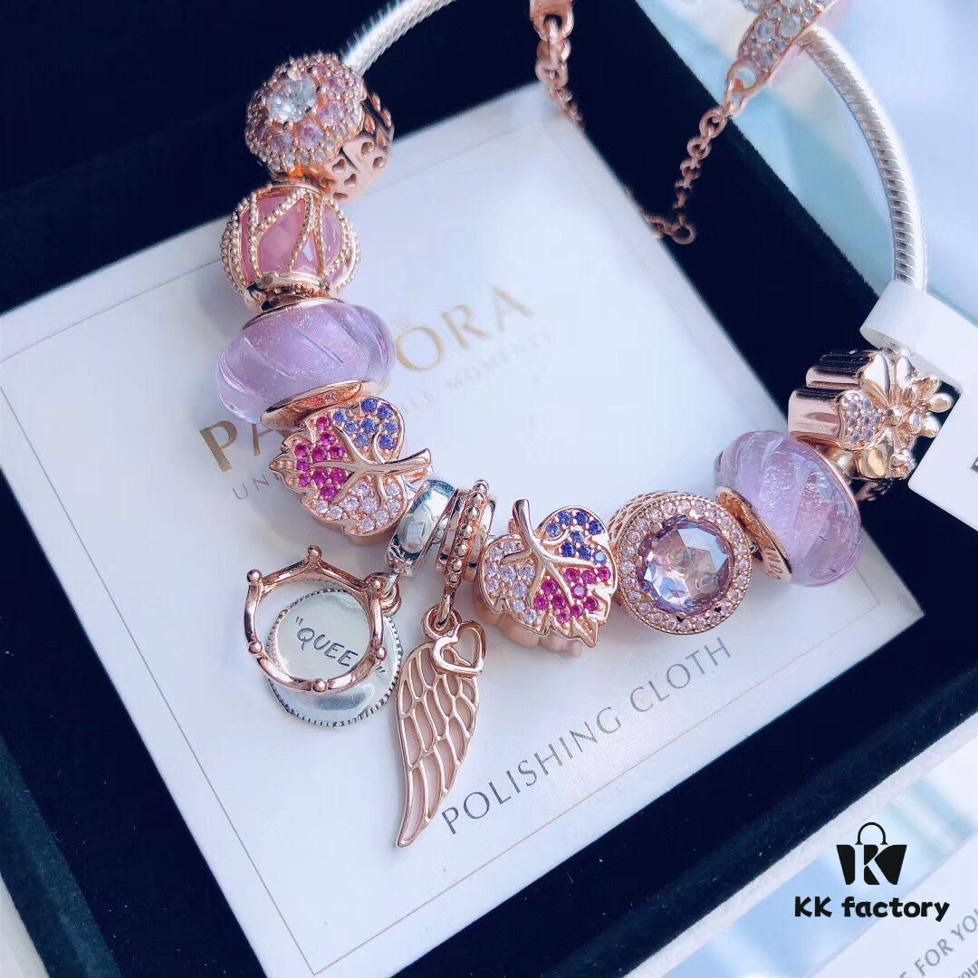 692fe60499f2d84055c8c375 Autumn New Arrival ✨ Sparkling Launch 🔝 Pandora 'Sparkling Autumn Leaves' Bracelet Set