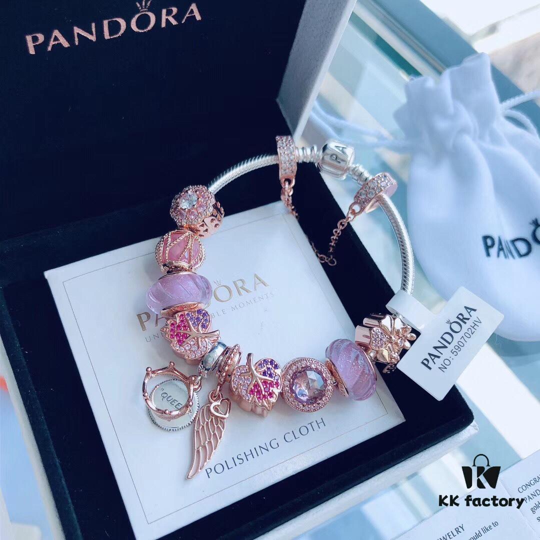 692fe60699f2d84055c8c376 Autumn New Arrival ✨ Sparkling Launch 🔝 Pandora 'Sparkling Autumn Leaves' Bracelet Set