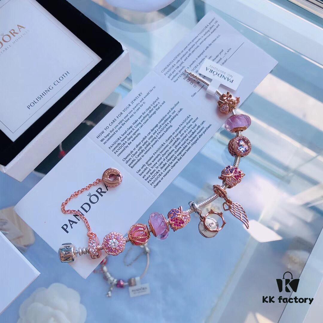 692fe60899f2d84055c8c379 Autumn New Arrival ✨ Sparkling Launch 🔝 Pandora 'Sparkling Autumn Leaves' Bracelet Set