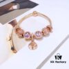 692fe60d99f2d84055c8c382 Pandora Rose Gold Series - Shiny Purple New Arrival! Non-fading, Hypoallergenic, Premium Materials Customized to Match Original Store Quality
