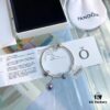 692fe61a99f2d84055c8c39d Pandora Globe Bracelet 'Fashionable Traveler' Rotating Earth Bracelet Set