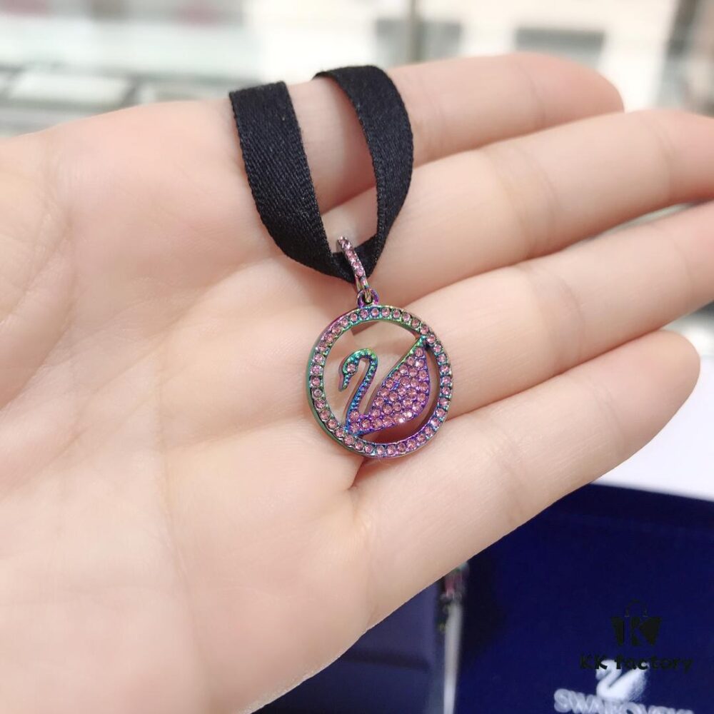 692fe62499f2d84055c8c3b0 Swarovski New Arrival 💗 Colorful Swan Choker, Cute and Sexy Vintage Style, Extremely Versatile and Beautiful 😊