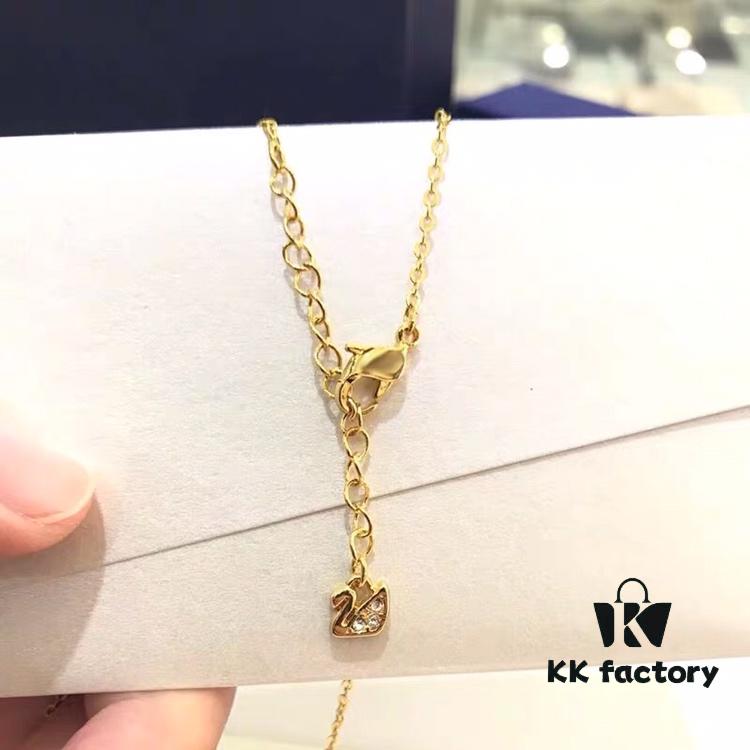 692fe62a99f2d84055c8c3bd Swarovski New Arrival Summer Yellow Banana Fruit Necklace